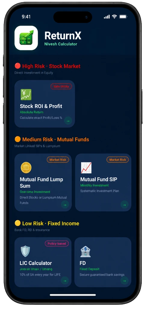 ReturnX App Screenshot